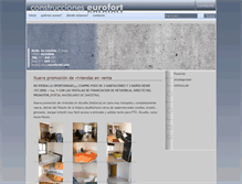 Tablet Screenshot of eurofortsl.com